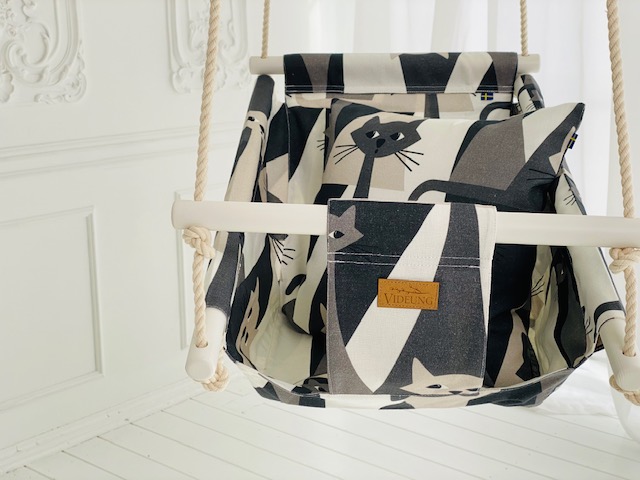 Katt gunga framsida Katt gunga framsida